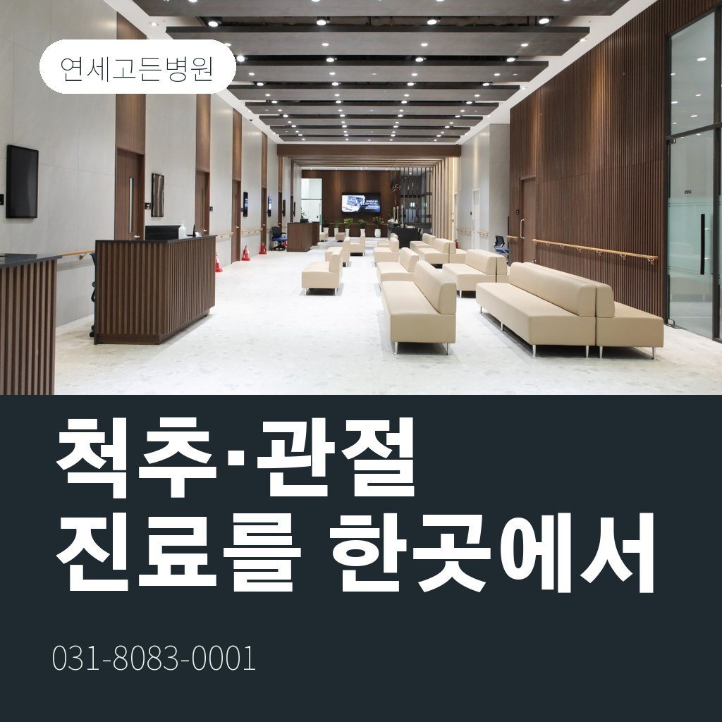의정부병원 연세고든병원, 어떤 진료를 하나요